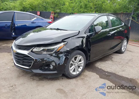 2019 Chevrolet Cruze Lt из США, поврежденный, VIN 1G1BE5SM6K7141410